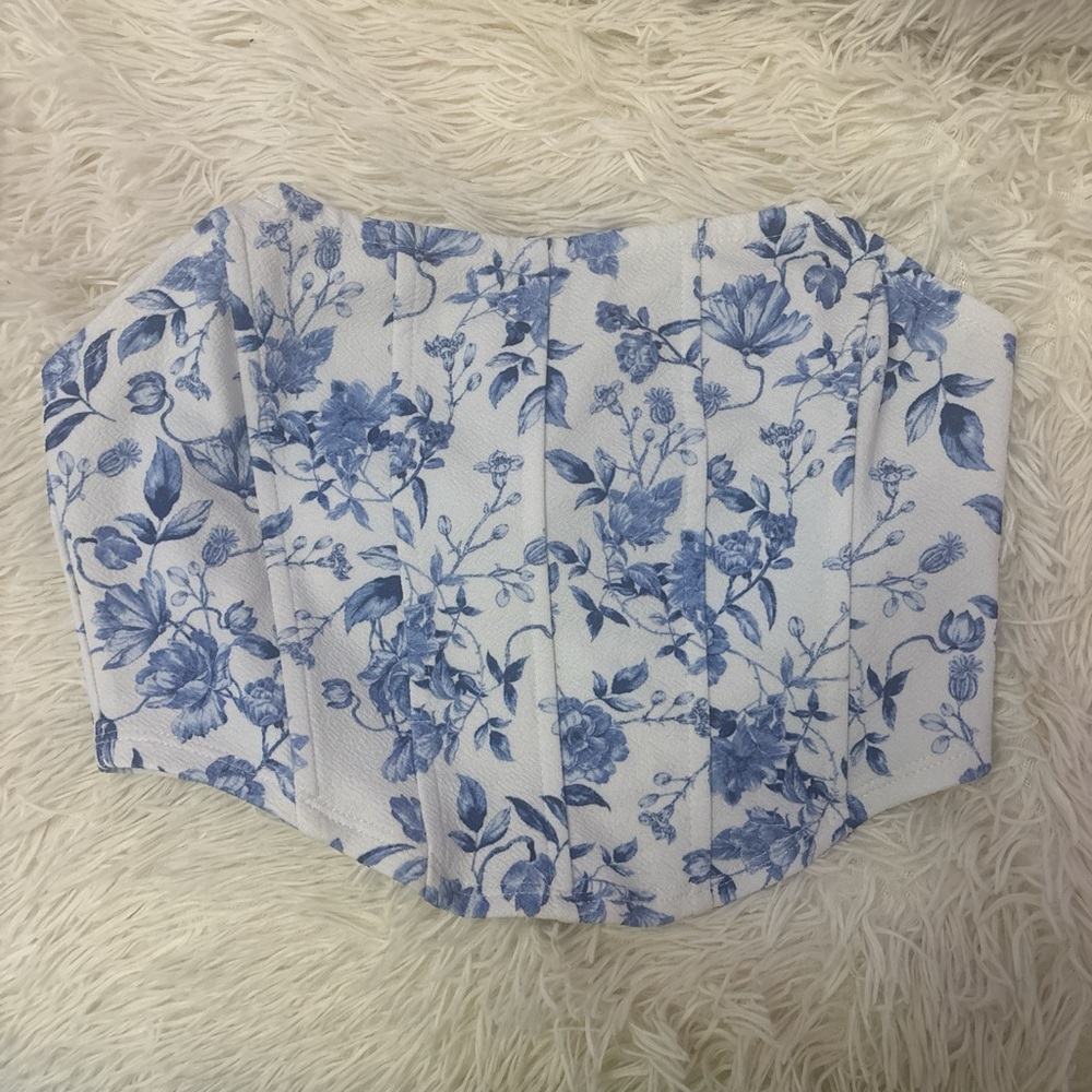 Floral Blue Women's top